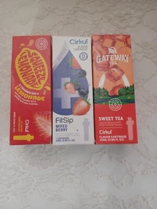 CIRKUL Flavor Cartridges LOT Of 4-Brand New ~SWEET TEA,KIWI, BERRY, STRAWBERRY - Picture 1 of 10