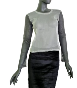Bäres Netzshirt grau 2 tone Gr.34-38 freesize - Bild 1 von 3
