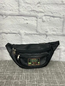 Fairland Track Kunstleder Hüfttasche Festival Tasche Bauchtasche Reisetasche Vintage 90er - Bild 1 von 7