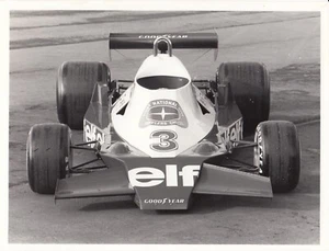 TYRRELL 008 PRIMERA CIUDAD NACIONAL F1 GP 1978 LANZAMIENTO FOTO ORIGINAL DE ÉPOCA - Imagen 1 de 2