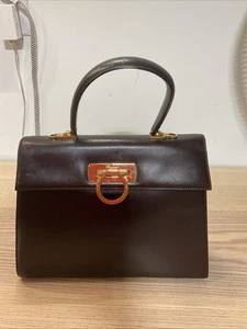BOLSO SALVATORE FERRAGAMO GANCINI VINTAGE ICÓNICO ASA SUPERIOR - Imagen 1 de 24