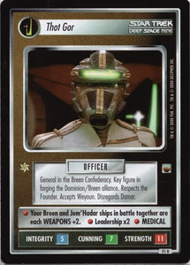 Star Trek CCG Thot Gor Near-Mint/NM Rare – TwT 2000 - Bild 1 von 1