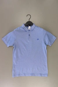 ⭐ FRED PERRY camicia per uomo taglia 46, S blu di cotone ⭐ - Foto 1 di 6