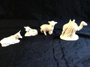 CERAMIC BISQUE READY NATIVITY COW SHEEP CAMEL REPLACEMENT PIECES UPAINT  - PAINT - Picture 1 of 14