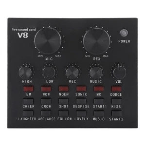 V8 Live Sound Card Volume Adjustable Multiple Funny Sound Effect FY - Afbeelding 1 van 7