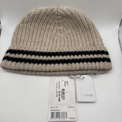 Gorro Zadig & Voltaire Malo LANA YAK BRONCEADO NEGRO UNISEX Foto 1 de 4