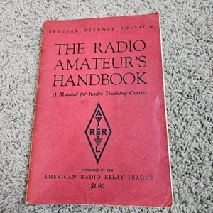 Vintage ARRL Podręcznik amatorski radia, wydanie specjalne obronne, 1942 - Zdjęcie 1 z 12