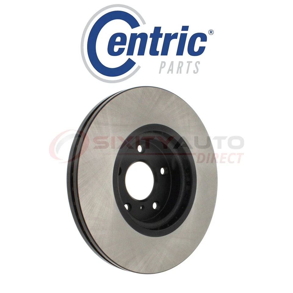 Centric Slotted Disc Brake Rotor for 2003-2006 Infiniti FX35 3.5L V6 - Kit xm Foto 1 de 4