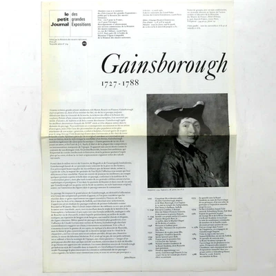 Le Petit journal des grandes expositions Thomas Gainsborough 1981 John Hayes - Photo 1/4