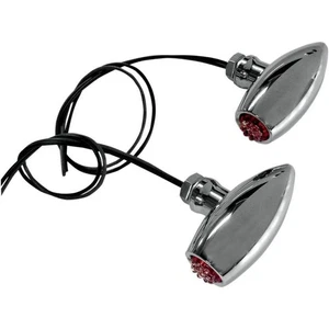 Joker Machine Astro Chrome - Red LED Center Mount Marker Lights 05-52RC - Picture 1 of 1
