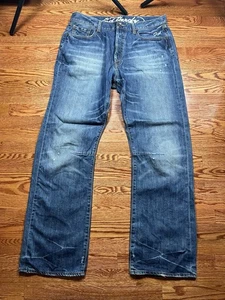 Ed Hardy Jeans Herren 36 Roaring Tiger Schriftzug Logo Tattoo Stickerei Design - Bild 1 von 8