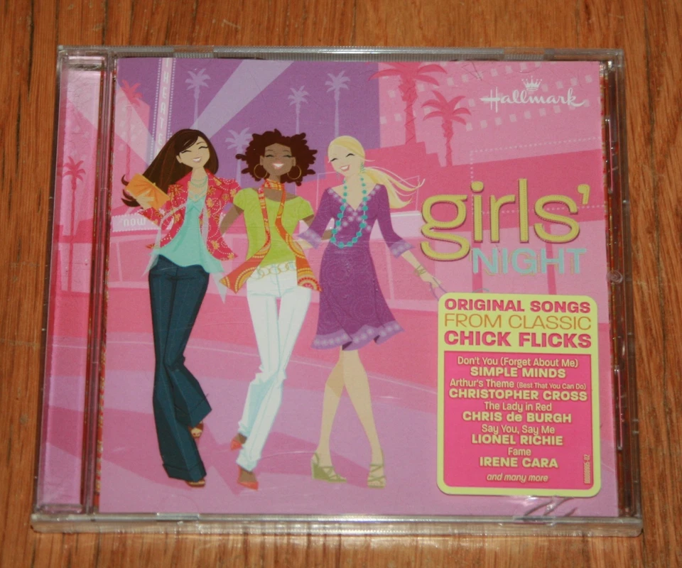 Hallmark's Girls Night CD Marvin Gaye Cher Simple Minds