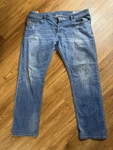 Diesel Jeans Mens 38x30 Blue Denim Safado R - Picture 1 of 7