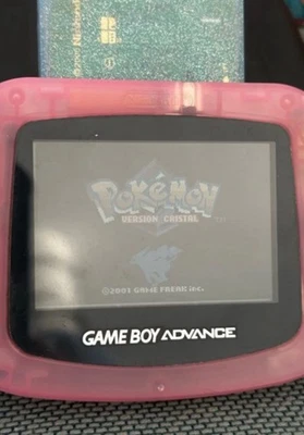 Jeu Nintendo gameboy color Pokémon cristal / testé et fonctionnel / authentique - Photo 1/3