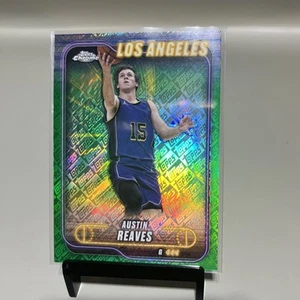 2025 Topps Chrome Basketball Austin Reaves Green Logo Refractor #87 - Bild 1 von 4