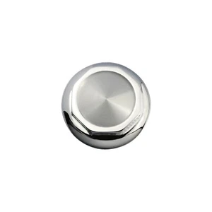 8-sided Hex/Octagonal Cut Chrome Knock Off Spinner Cap for Lowriders | Single - Picture 1 of 33