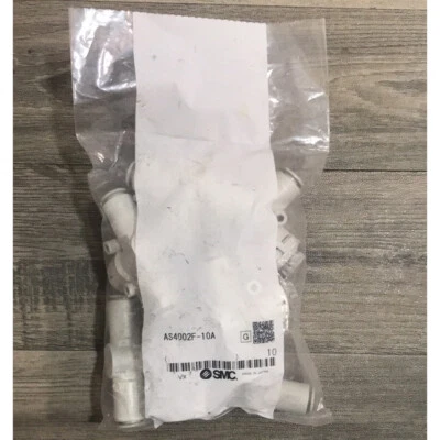 10PCS SMC AS4002F-10A Straight Speed Regulating Joint AS4002F-10A Fast Shipping - Image 1 of 2
