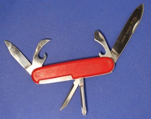 Vintage Case XX Red European Camp Knife, Made in Germany. NOS - Picture 1 of 2