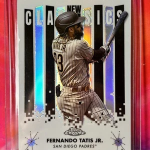 Fernando Tatis Insert Card  2022 Topps Chrome New Classics #NC-1  SD Padres - Picture 1 of 7