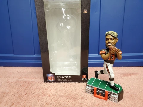 FOCO Odell Beckham Jr. Cleveland Browns Bobblehead Stadium Lights Bobblehead NEW Cover