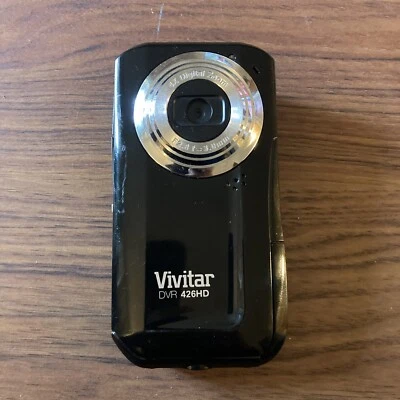 Vivitar DVR 426HD Camcorder -  Black - Image 1 of 4