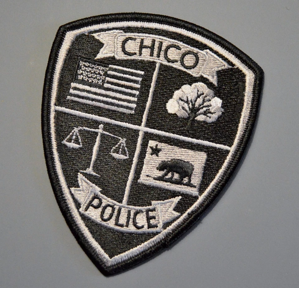 Chico California Police Subdued Patch #2 ++ Perfeito Butte County CA - Imagem 1 de 1