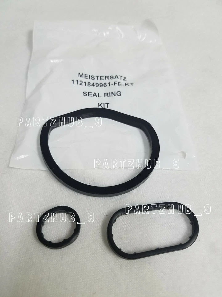 Engine Oil Cooler Seal KIT 112 184 99 61 CRP for Mercedes C280 ML320 CL500 - Image 1 of 4