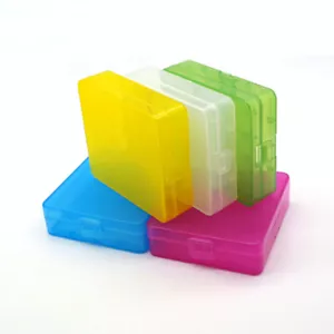 Scatola portaoggetti in plastica 4 celle per batteria 18650 16340 CR123A - Foto 1 di 14