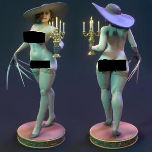 Madame Vampire Without Clothes 1/12 160mm Resin Model Kit Figure Unpainted New