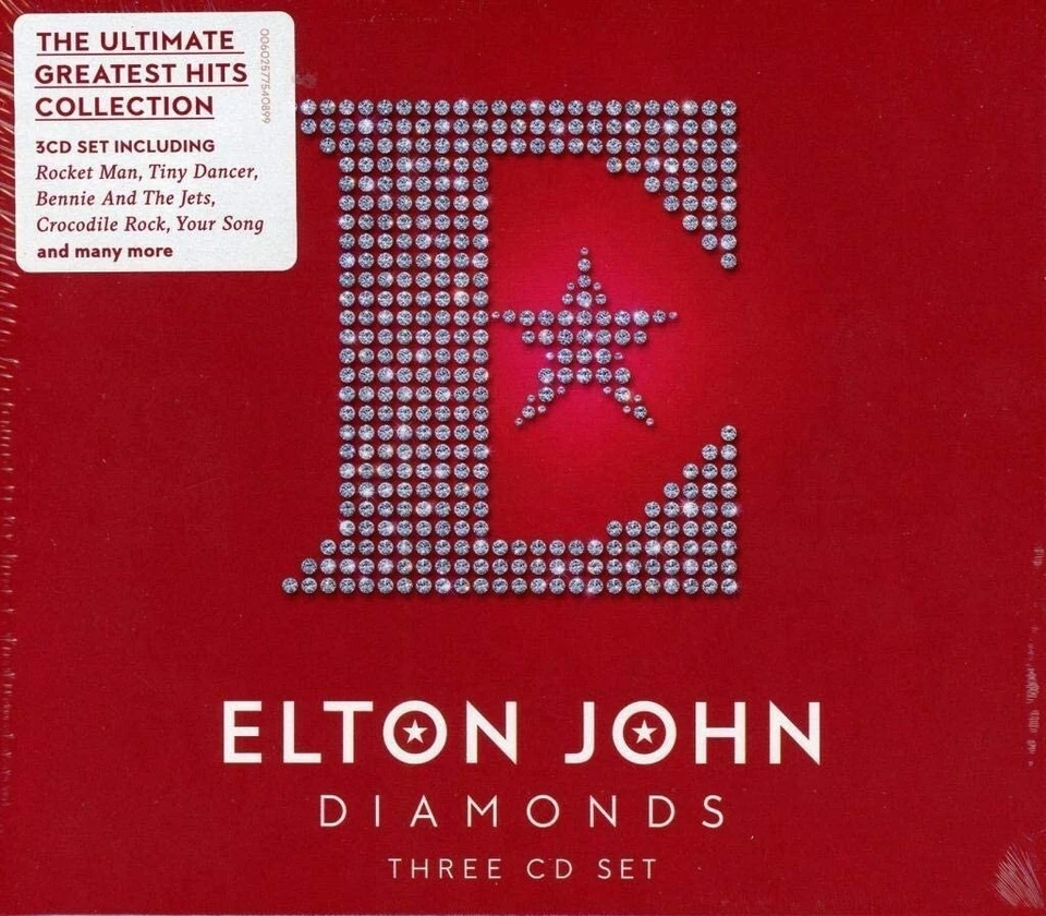 Elton John – Diamonds (2019)  3CD Box Set  NEW/SEALED  SPEEDYPOST - Image 1 of 1