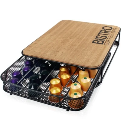 Kapselspender für 36 Kapseln Ständer Kaffeemaschine Schublade Kapsel Halter - Bild 1 von 4