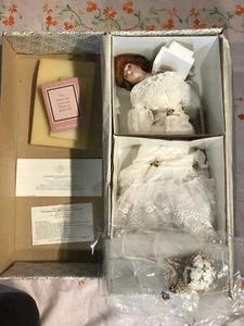Franklin Heirloom Gibson Girl Anniversary Heirloom Bride Doll - Limited Edition - Bild 1 von 12
