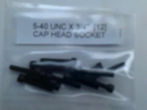 5-40  UNC X 3/4" CAP HEAD SOCKET [ALLEN] SCREWS X 12 - Picture 1 of 1