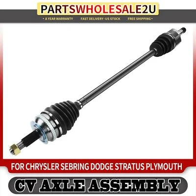 Front Right CV Axle Assembly for Chrysler Sebring Cirrus Dodge Stratus Plymouth - Image 1 of 4