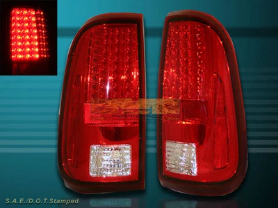 Ford F250 F350 F450 Super Duty 2008-2010 20016 luces traseras LED claras/rojo 2009 Foto 1 de 2