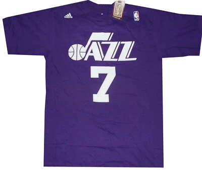 Pete Maravich New Orleans Jazz Throwback Adidas Purple Shirt Net New tags - Image 1 of 4