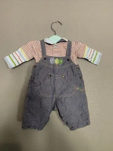 Ensemble Haut + Salopette bébé Catimini 1 Mois 54 cm - Foto 1 di 5