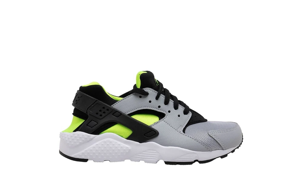 Size 5 (GS) - Nike Huarache Run Low Gray - 654275-015
