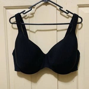 Formfit Black Moulded Full Coverage Contour Underwire Bra Womens Plus Size 20DD - Picture 1 of 8