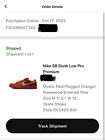 Size 11.5 - Nike Dunk SB Low Mystic Red