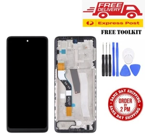FOR MOTOROLA MOTO G51 5G 6.8'' LCD DISPLAY TOUCH SCREEN DIGITIZER FRAME ASSEMBLY - Picture 1 of 4