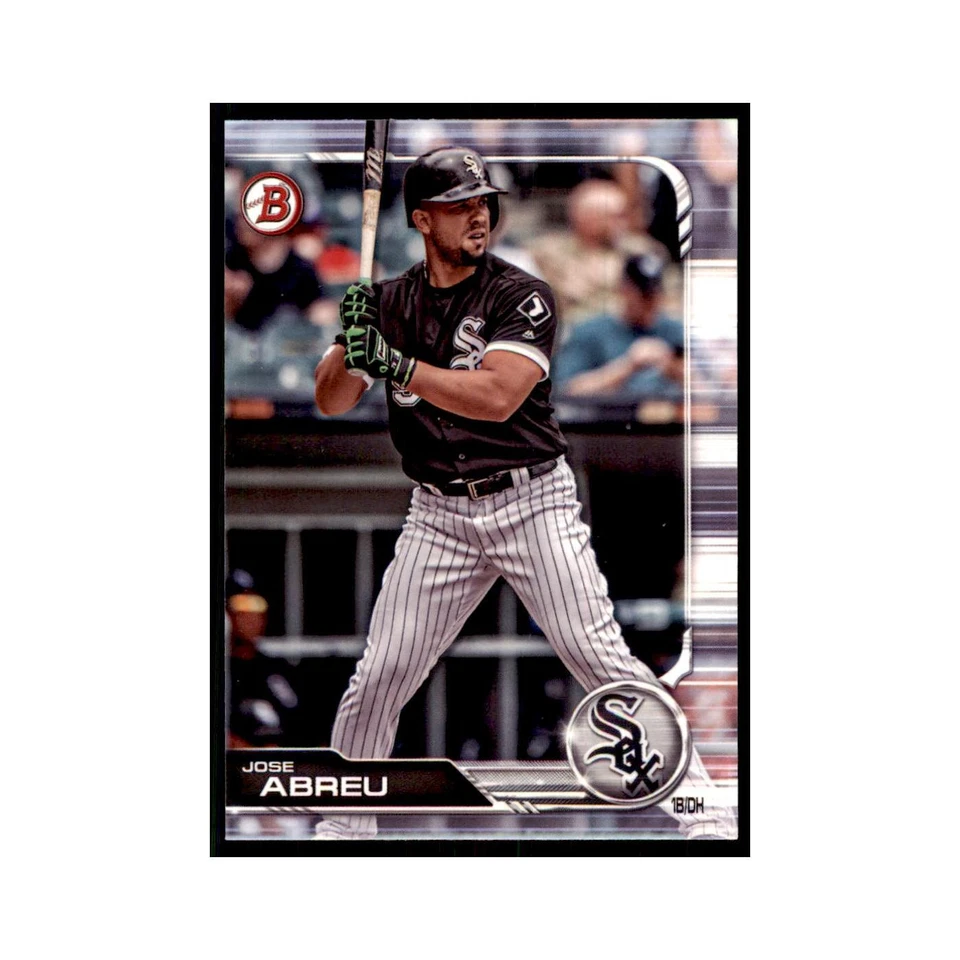 2019 Bowman. Jose Abreu Baseball Cards #55 - Image 1 of 3