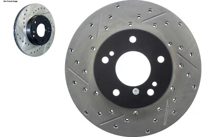 Par de rotores de freno de disco Stoptech delanteros para Nissan 300ZX 1989-1996 (46232) Foto 1 de 4