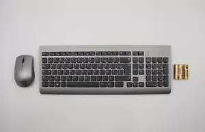 Lenovo IdeaCentre A540-27ICB 5-27IMB05 Wireless Keyboard Mouse French 5KM0U87439 - Picture 1 of 2