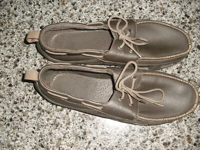 MOCASINES VENTILADOS CON CORDONES MARRONES LOGO COCODRILO PARA HOMBRE TALLA 10 USADOS EN EXCELENTE ESTADO Foto 1 de 4