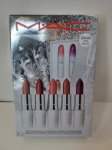 Juego de 5 lápices labiales de vacaciones de la paz Mac 2024 - Imagen 1 de 4
