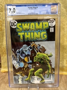 GRADED SWAMP THING #6 DC Comics 1973 Wein Bernie Wrightson Art Bronze CGC 7.0 - Bild 1 von 3