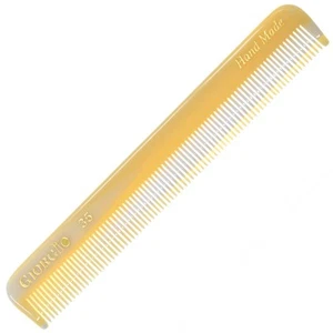 Peine de bolsillo de dientes finos hecho a mano Giorgio para hombre, peine de bigote y barba para hombre - Imagen 1 de 12