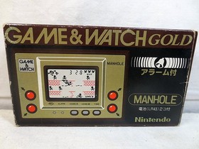Nintendo Game & Watch Manhole MH-06 Handheld LCD Game Excellent