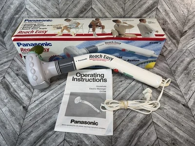 Masajeador de dos velocidades Panasonic Reach Easy Heated rodillo térmico giratorio EV298 probado Foto 1 de 4